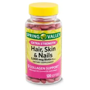 Hair, Skin  Nails Valley 5000 mcg x 120