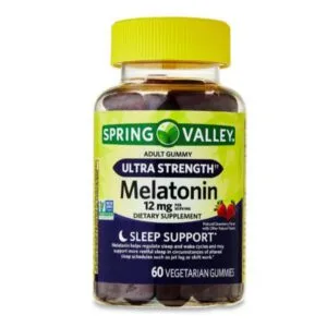 Melatonina 12mg X60 gomas spring valley