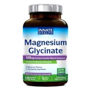 Glycinato de Magnesio Innate 500 Mg x 120 Capsulas