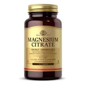 Magnesium Citrate Solgar x 120 Tabletas