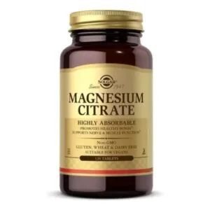 Magnesium Citrate Solgar x 120 Tabletas