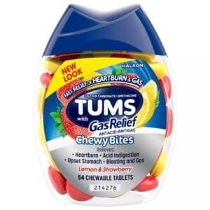Tums Gas Relief x 54 Tablets