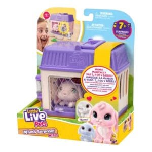 Conejo Little Live Pets con Casita